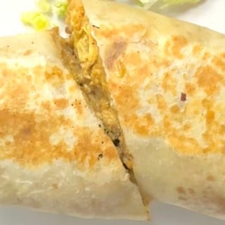 Fried Fish Burrito