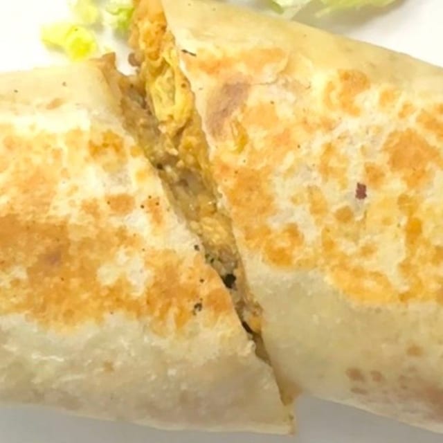 Fried Fish Burrito.