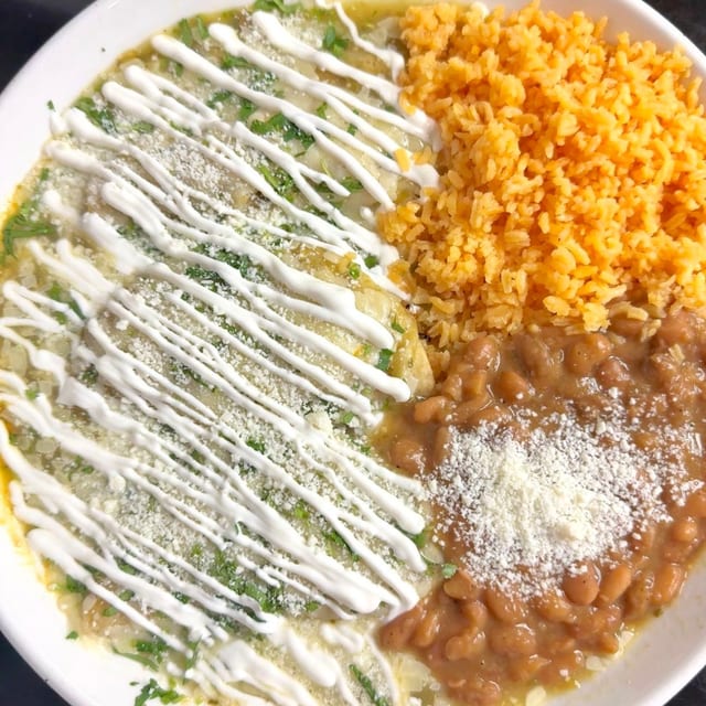 Pechuga en Salsa Verde.