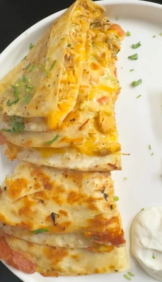 Quesadillas.