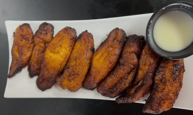 Fried Sweet Plantains.