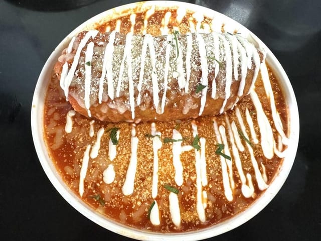 Veggie Chimichanga.
